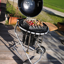 Outdoor portátil para churrasco carvão fumante Grill